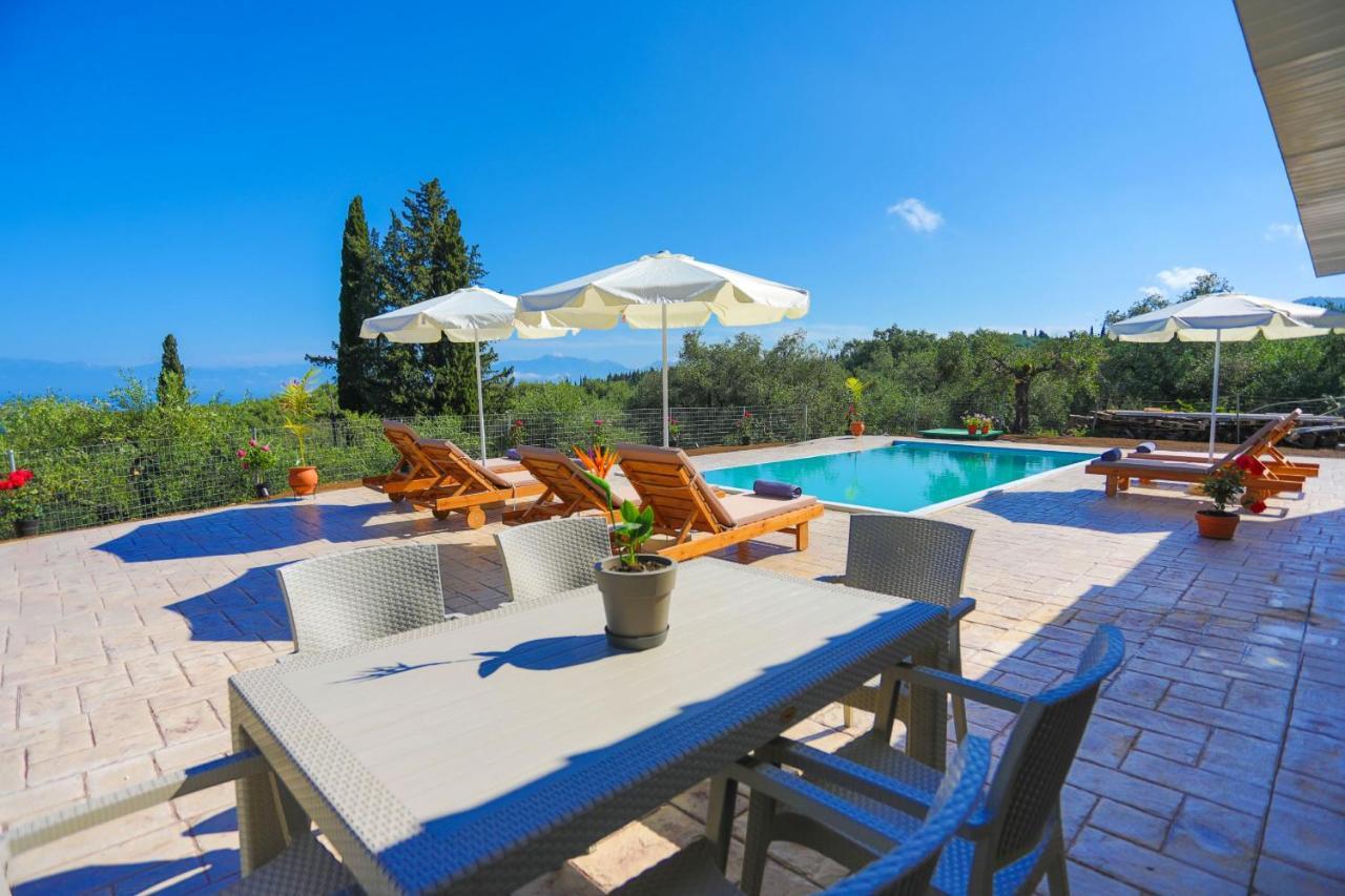 Villa Chrisdina Nymfai Buitenkant foto